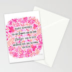 Always Remember - Pink OmbrÃ© Palette Stationery Card Gallery Image 2