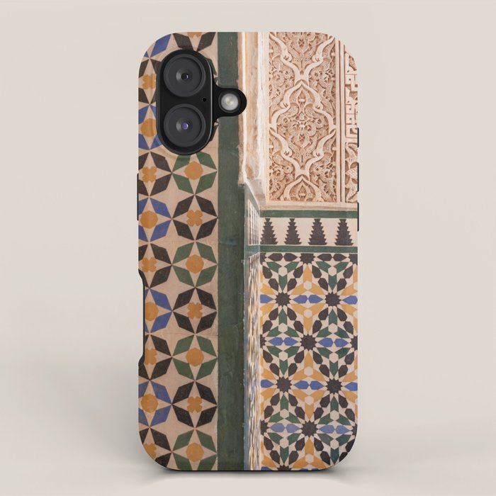 Historical Tiles - Alhambra Granada Spain iPhone Case Gallery Image 1