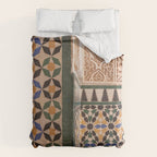 Historical Tiles - Alhambra Granada Spain Comforter Gallery Image 6