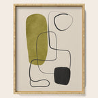 Abstract Minimal Shapes 126 Serving Tray Gallery Image 1