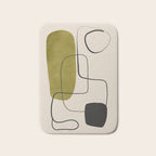 Abstract Minimal Shapes 126 Bath Mat Gallery Image 1