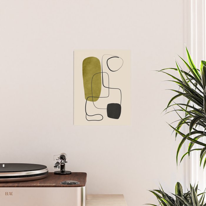 Abstract Minimal Shapes 126 Poster Gallery Image 2