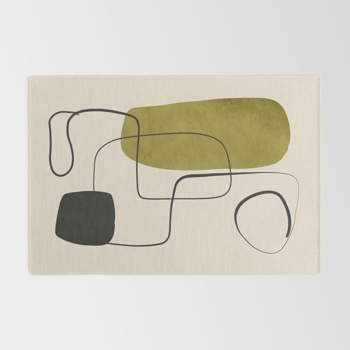Abstract Minimal Shapes 126 Rug Gallery Image 2