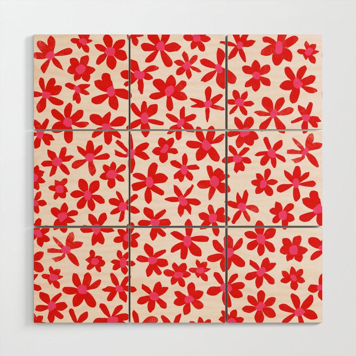 wildflowers 2 Wood Wall Art Gallery Image 1