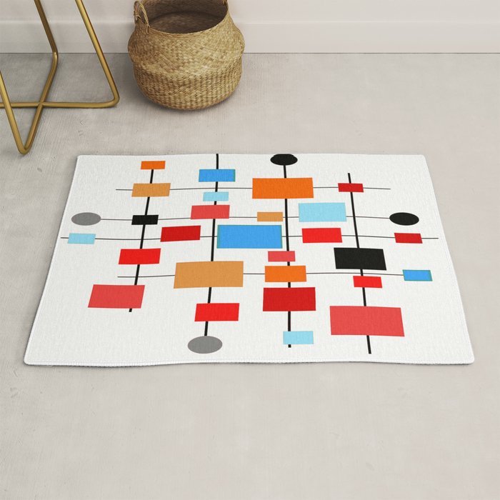 Mid-Century Modern Art 1.3.3 Rug Gallery Image 1