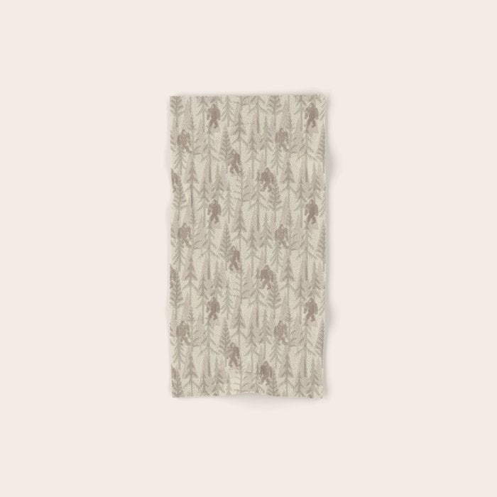 Subtle Sasquatch - Neutral Bath Towel Gallery Image 1