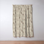 Subtle Sasquatch - Neutral Window Curtain Gallery Image 3