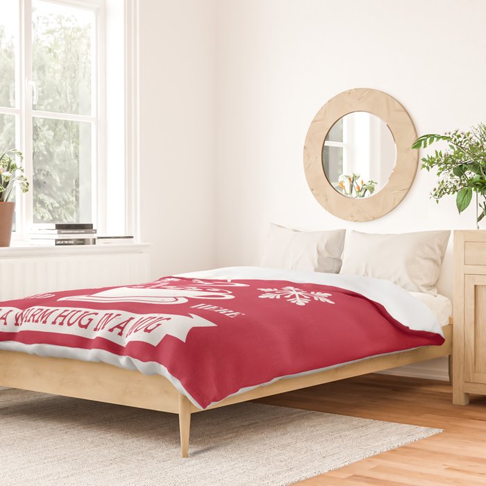 Tasty Hot Chocolate Red Duvet Cover Gallery Image 2