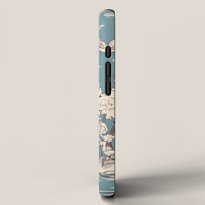 Elegant Swans in Bloom iPhone Case Gallery Image 2