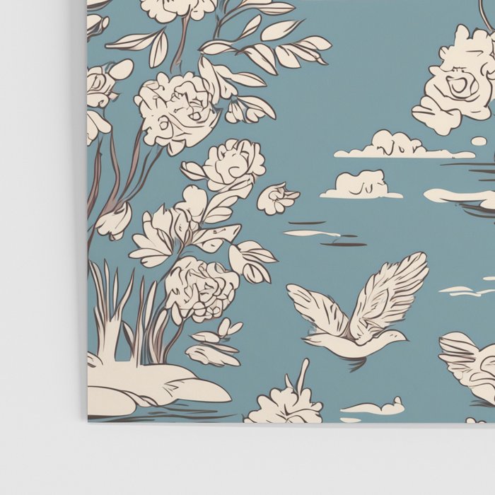 Elegant Swans in Bloom Poster Gallery Image 3