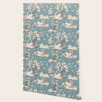 Elegant Swans in Bloom Wallpaper Gallery Image 2