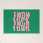 Favorite Word: Tropical Wavy Edition Welcome Mat Gallery Image 1