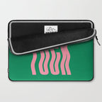 Favorite Word: Tropical Wavy Edition Laptop Sleeve Gallery Image 2