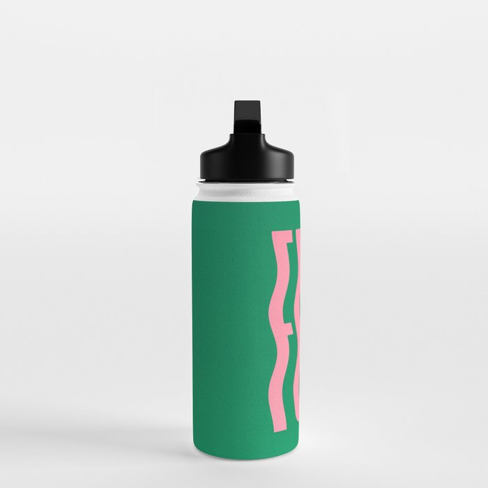 Favorite Word: Tropical Wavy Edition Water Bottle Gallery Image 3