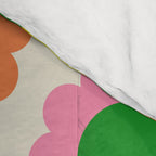 Happy Flowers Colorful Springtime Pattern Comforter Gallery Image 4
