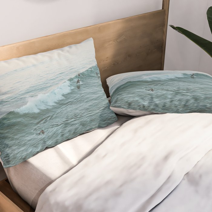 lets surf v Pillow Sham Gallery Image 2