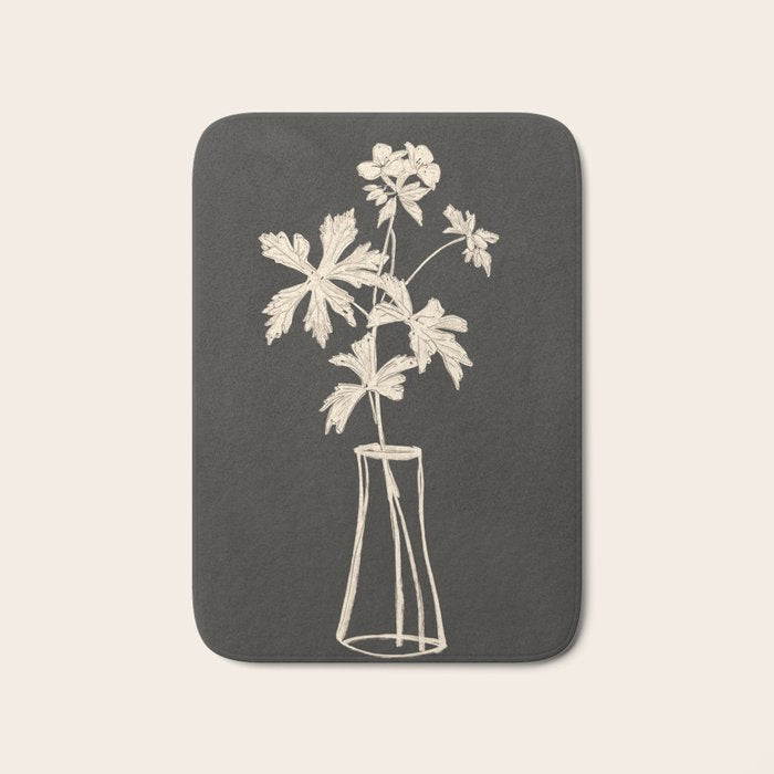 Minimal Art /Still Life 16 Bath Mat Gallery Image 1