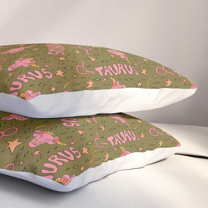 Taurus Print Pillow Sham Gallery Image 3