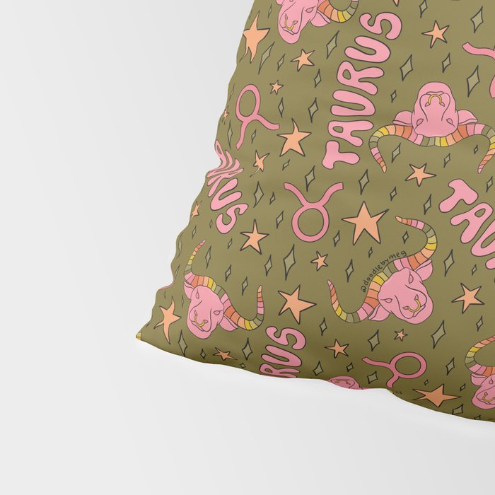Taurus Print Pillow Sham Gallery Image 4