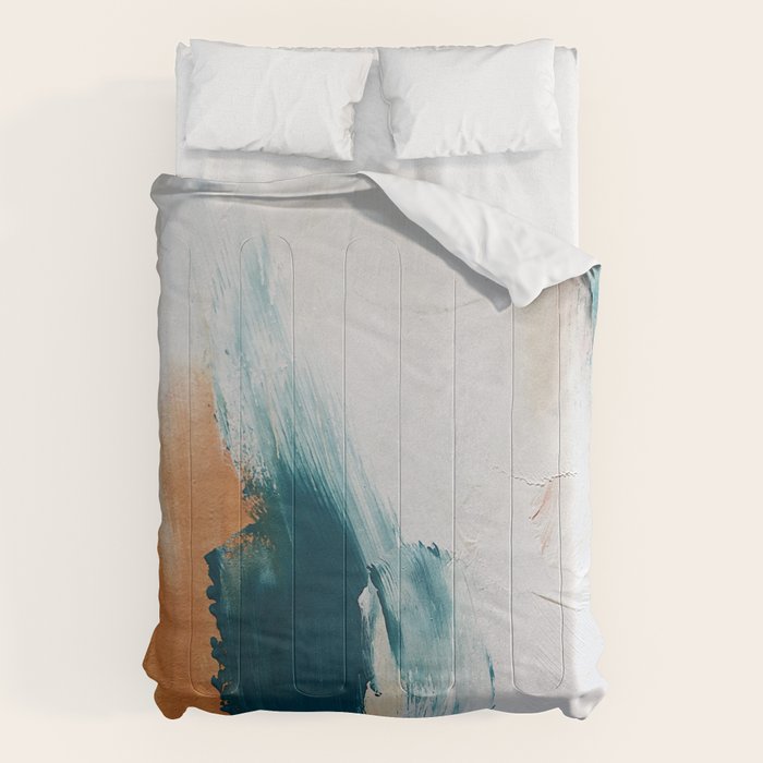 Abstract Oil Painting No.25 Comforter Gallery Image 1