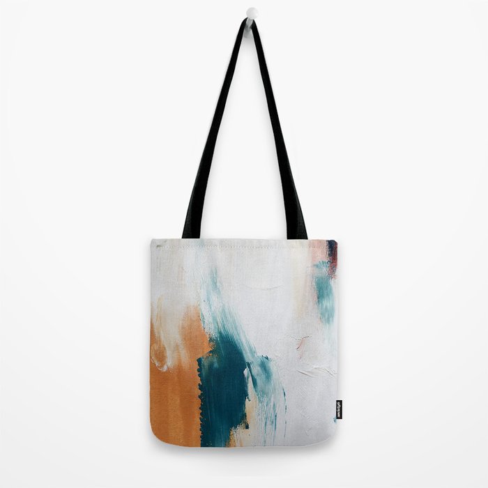 Abstract Oil Painting No.25 Tote Bag Gallery Image 2
