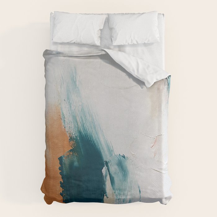 Abstract Oil Painting No.25 Duvet Cover Gallery Image 6