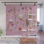 Wild Flowers Wall Mural Gallery Image 1