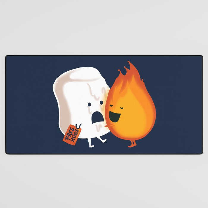 Friendly Fire Desk Mat Gallery Image 3