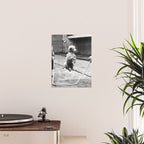 Poodle Jumping Rope, Black and White, Vintage Art Poster Gallery Image 2