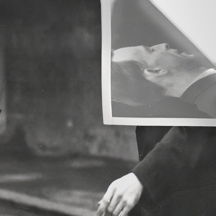 Poodle Jumping Rope, Black and White, Vintage Art Wall Tapestry Gallery Image 3