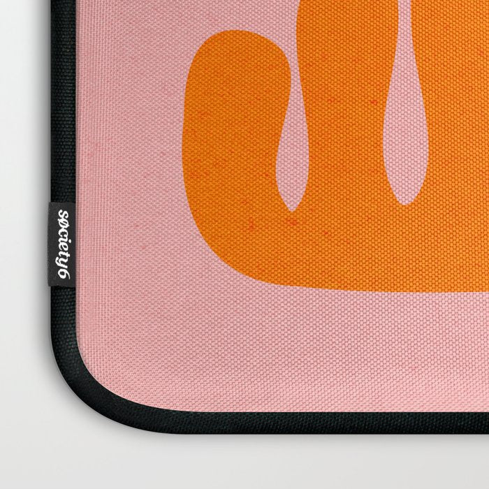 Tangerine & Sundown: Matisse Paper Cutouts 12 Laptop Sleeve Gallery Image 3