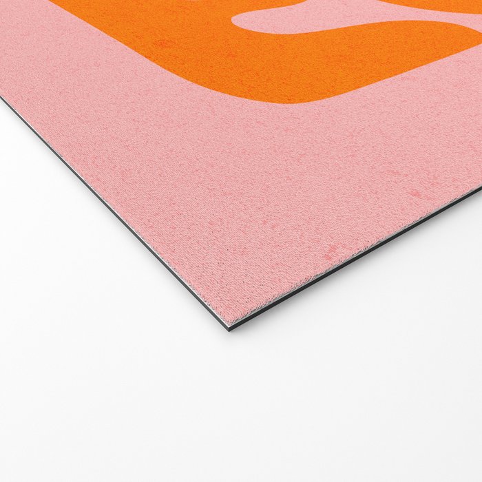 Tangerine & Sundown: Matisse Paper Cutouts 12 Welcome Mat Gallery Image 2