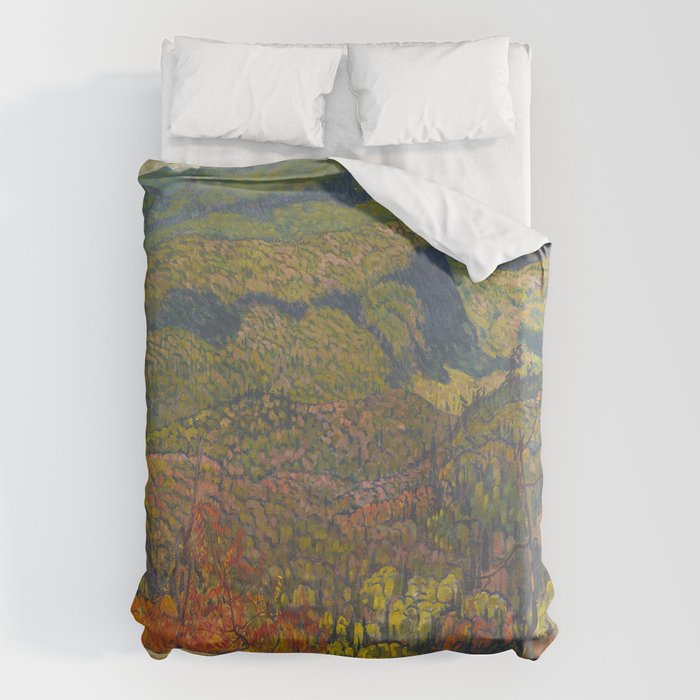 J.E.H. McDonald Forest Wilderness, 1921, McMichael Canadian Art Collection Duvet Cover Gallery Image 6
