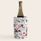 Cupcake Dolls Pattern Wine Chiller Gallery Image 1