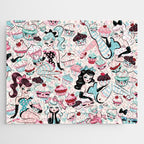 Cupcake Dolls Pattern Jigsaw Puzzle Gallery Image 1