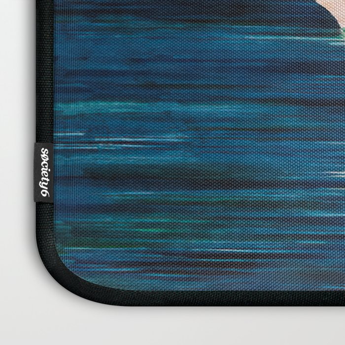 Mermaid with Sponge Vintage Poster Laptop Sleeve Gallery Image 3