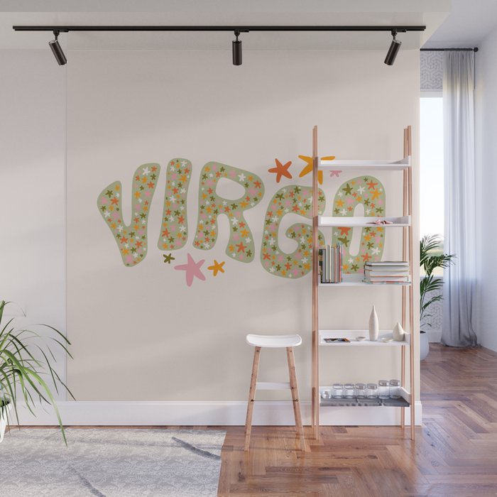 Starry Virgo Wall Mural Gallery Image 1