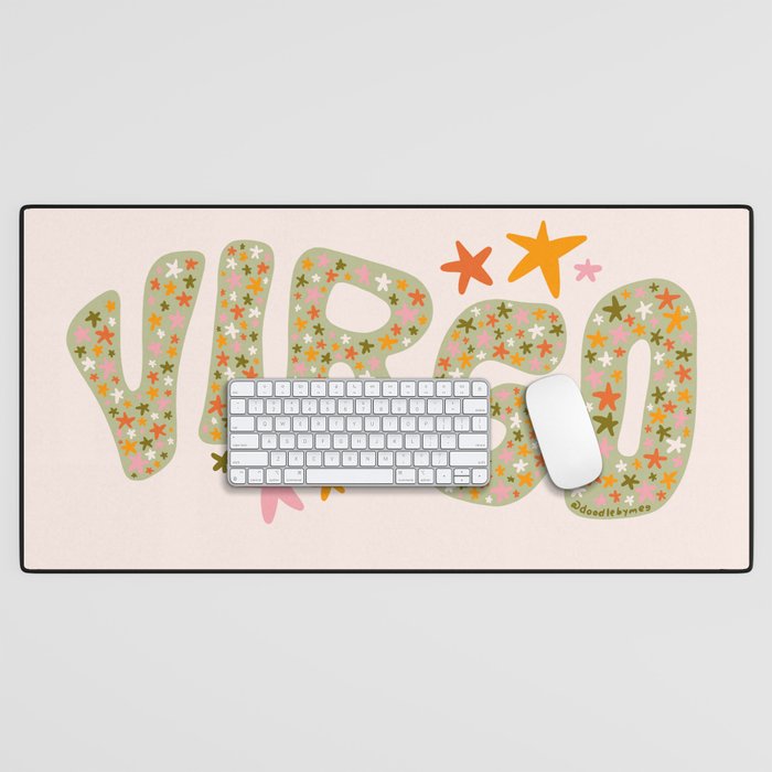 Starry Virgo Desk Mat Gallery Image 1