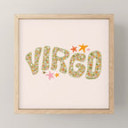 Starry Virgo Mini Art Print Gallery Image 1