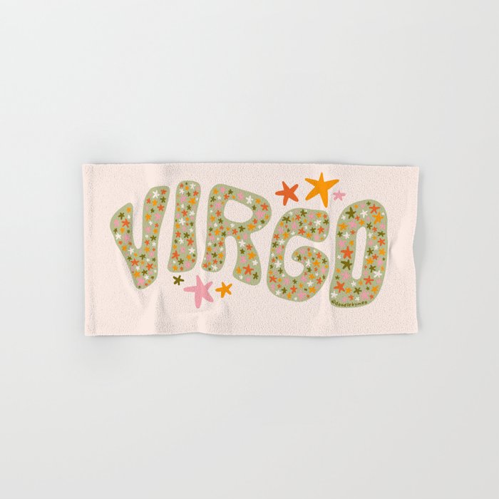 Starry Virgo Bath Towel Gallery Image 1