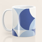 day dream geometry abstract blue Coffee Mug Gallery Image 3