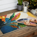 Colorful Branching Out 27 Outdoor Rug Gallery Image 2
