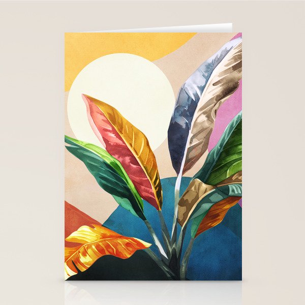 Colorful Branching Out 27 Stationery Card Gallery Image 2