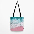 Turquoise Sea Pastel Beach Tote Bag Gallery Image 2