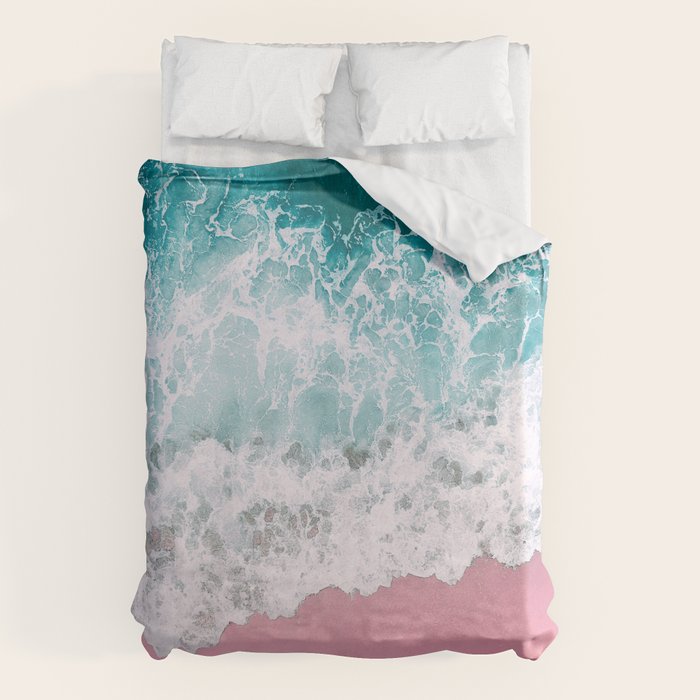 Turquoise Sea Pastel Beach Duvet Cover Gallery Image 6
