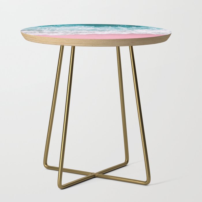 Turquoise Sea Pastel Beach Side Table Gallery Image 1