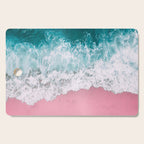 Turquoise Sea Pastel Beach Cutting Board Gallery Image 1
