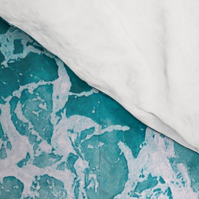 Turquoise Sea Pastel Beach Comforter Gallery Image 4