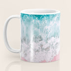 Turquoise Sea Pastel Beach Coffee Mug Gallery Image 3