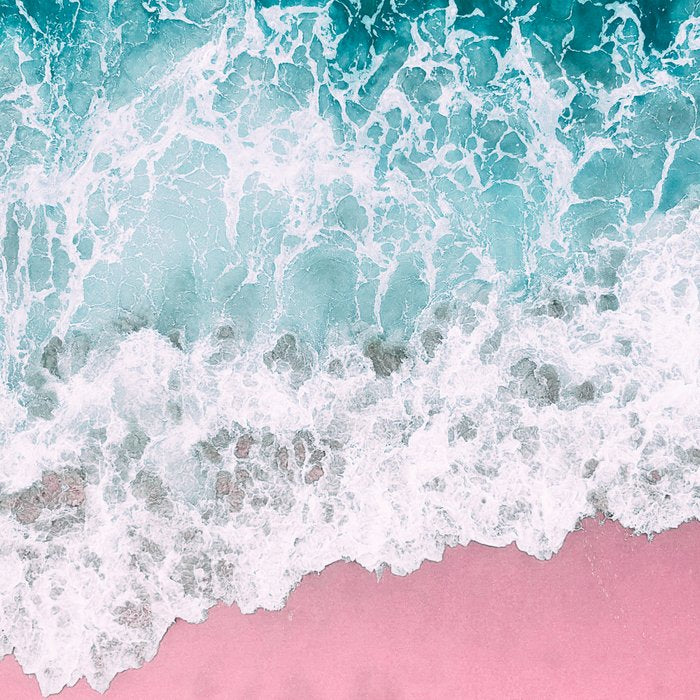 Turquoise Sea Pastel Beach Coffee Mug Gallery Image 2